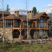 Colorado Log Home